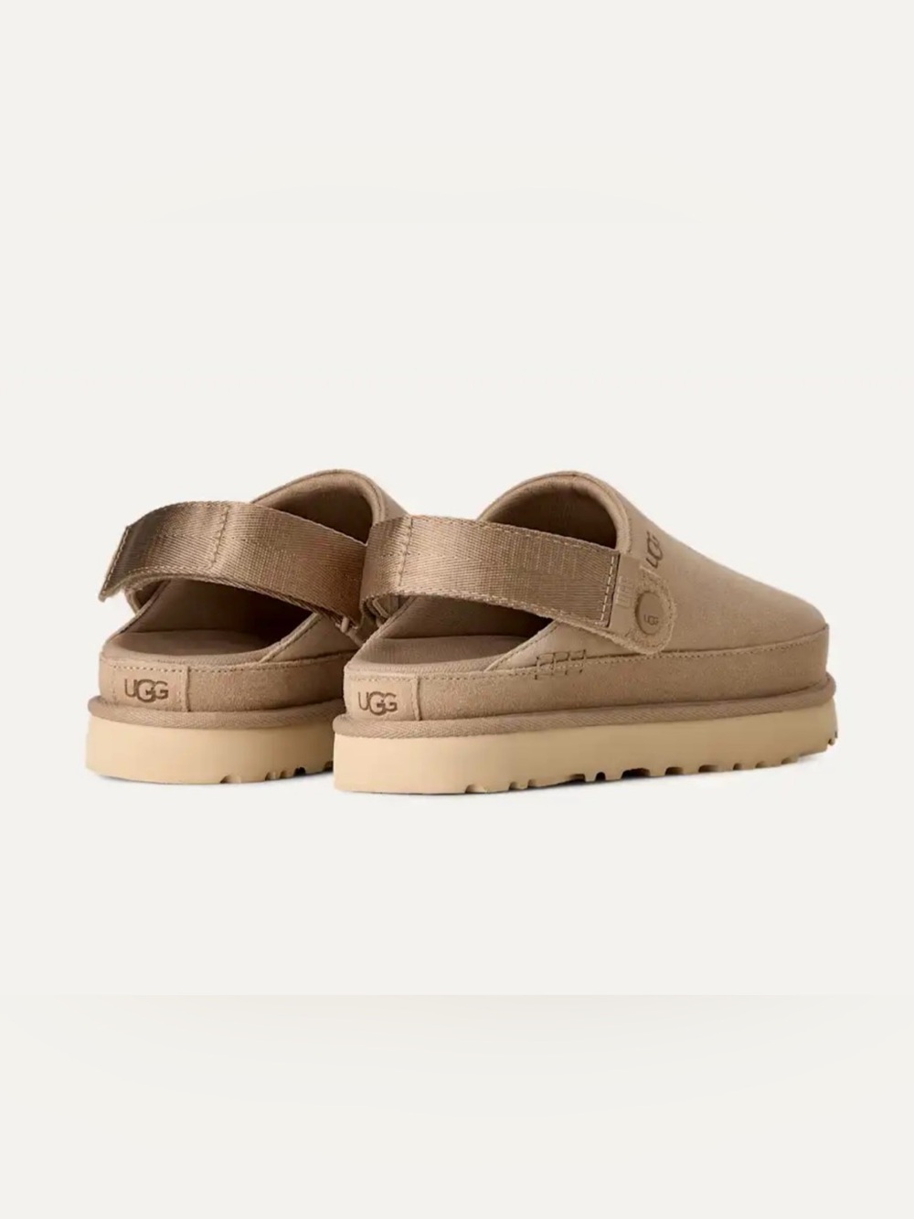 UGG Goldenstar Clog Shoe, size EU 38, color: sand, women’s - Picture 6 of 9